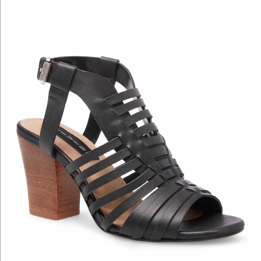 New Steve Madden Frankie Block heel leather sandal